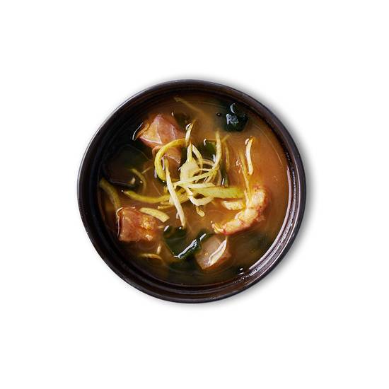 Spicy Fish Miso Soup Large
