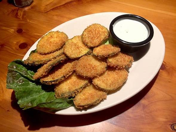 Crispy Fried Garlic-Pepper Zucchini