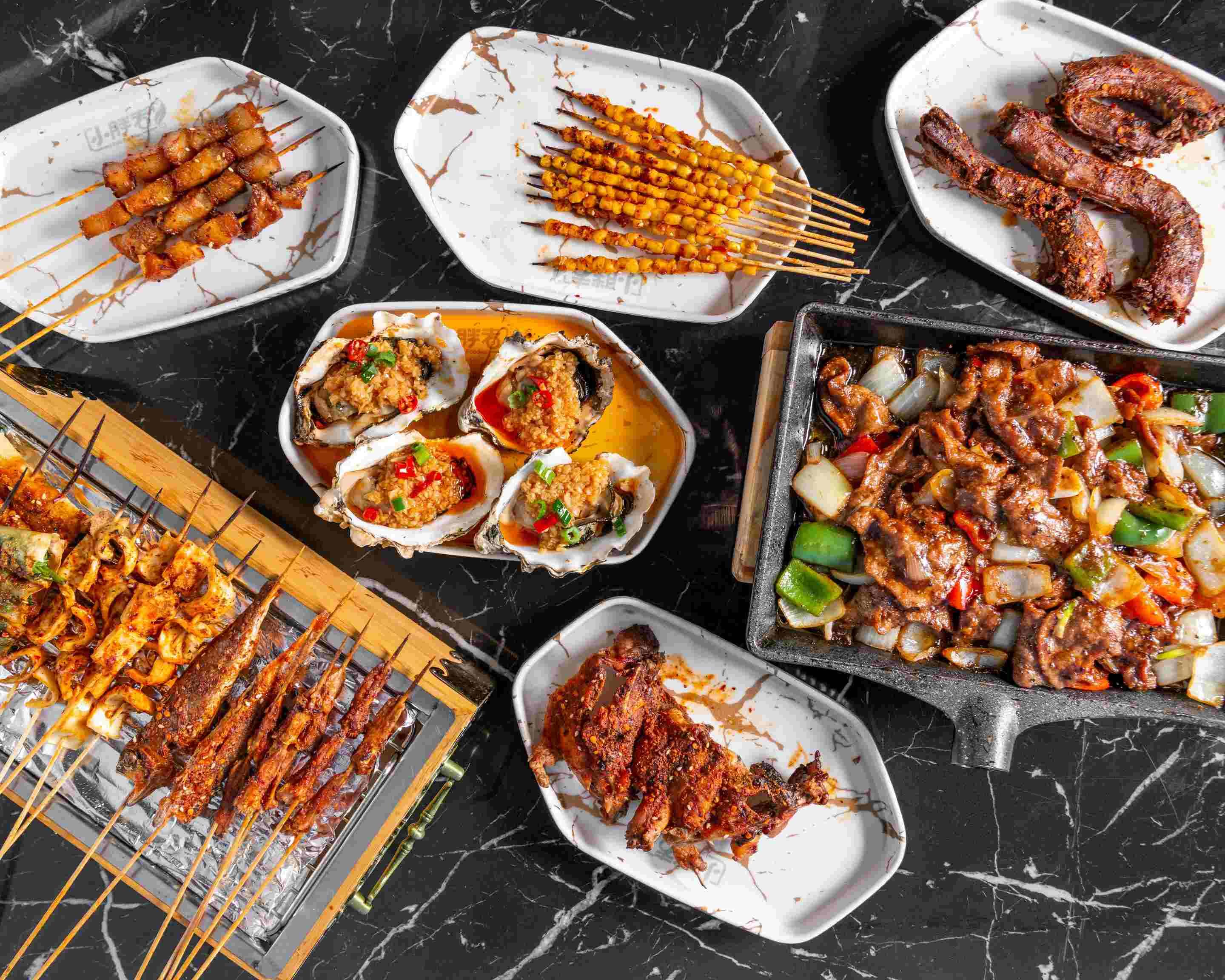 ★☆欧州クオリティ☆★ 串　串刺しマシン　新品　送料込　格安セール価格 Order Tasty Time 425音乐串吧Menu Delivery in Bellevue | Menu