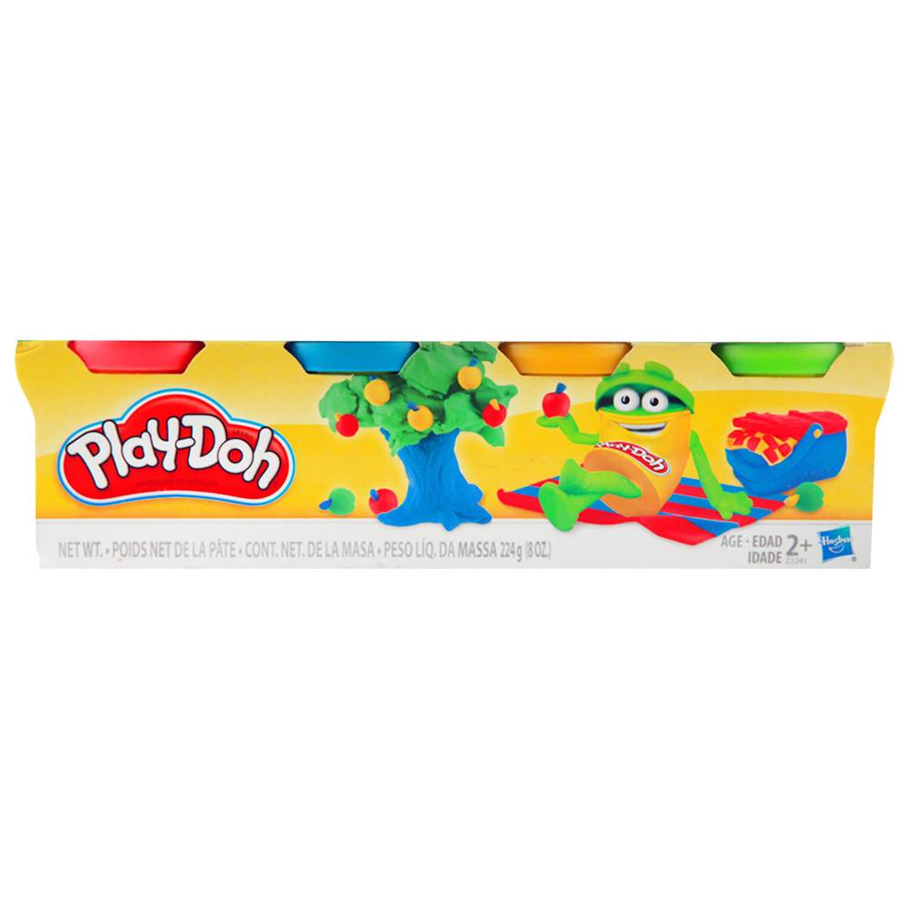 Play-doh masas mini 4 pack (4 u)