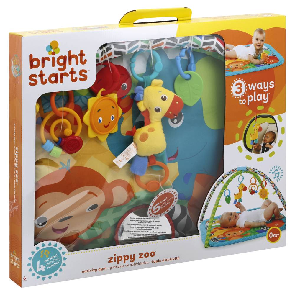 Bright Starts Zippy Zoo Activity Gym Play Mat Delivery Near Me Order Online Uber Eats