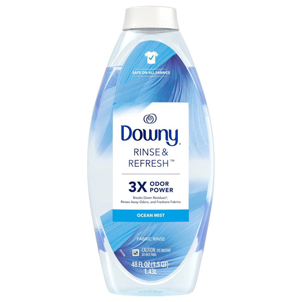 Downy Rinse & Refresh Laundry Odor Remover and Fabric Softener (48 fl oz)