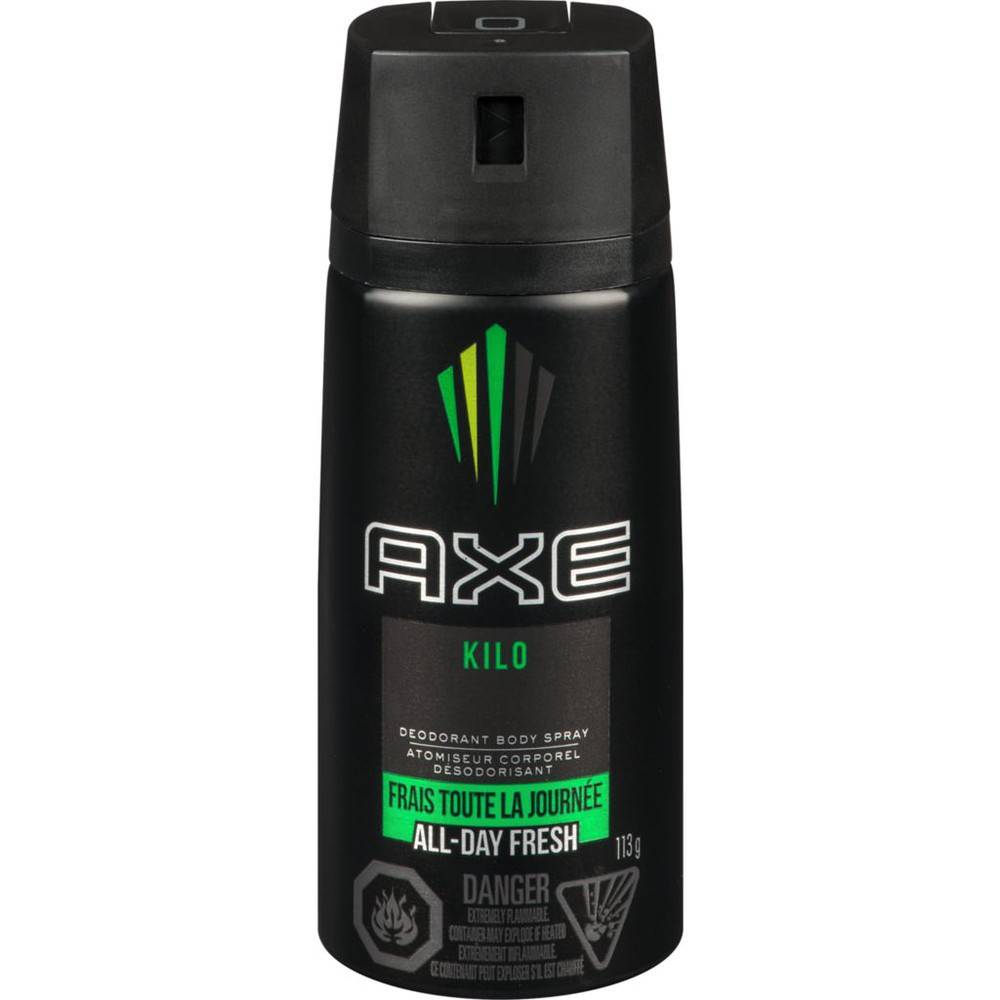 Axe Daily Fragrance Body Spray, Kilo (113 g)