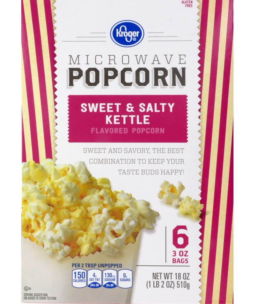 Kroger® Sweet and Salty Kettle Microwave Popcorn