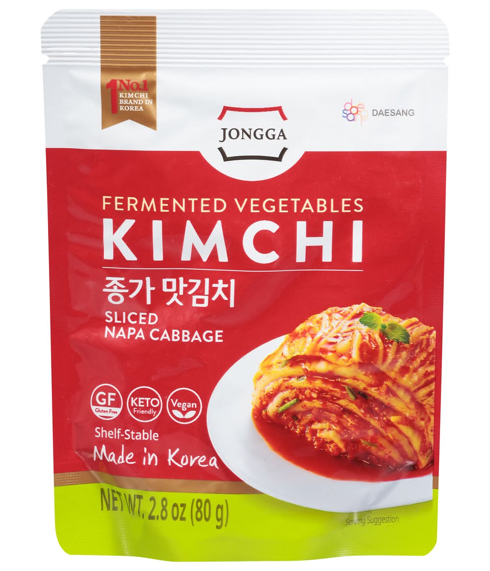 Jongga Napa Cabbage Spicy Kimchi (2.8 oz)