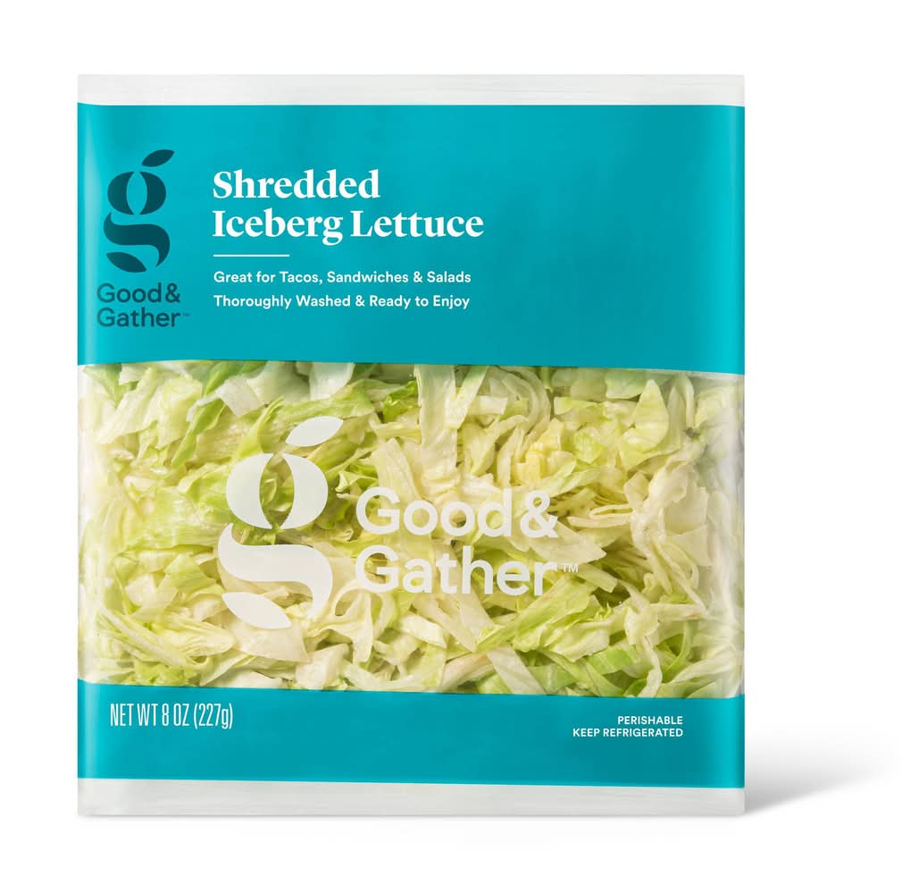 Good & Gather Shredded Iceberg Lettuce (8 oz)