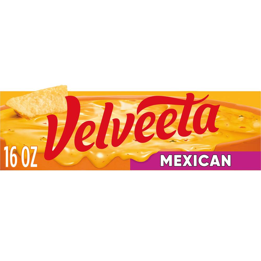 Velveeta Mexican Mild Loaf Cheese (1 lbs)