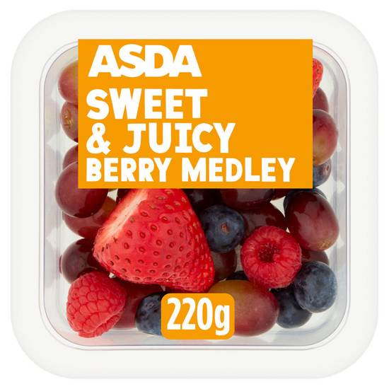 Asda Sweet & Juicy Berry Medley 220g
