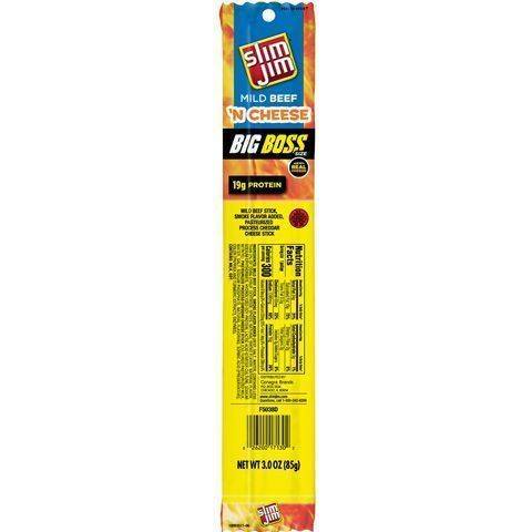 Slim Jim Mild Beef Cheese Stick 3oz