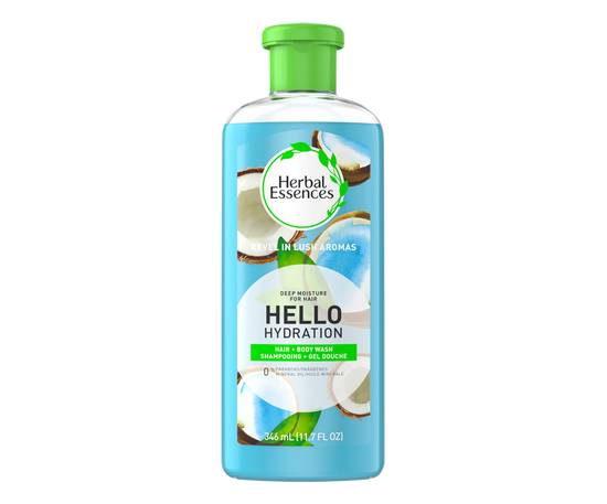 Herbal essences hello hydration shampooing et gel douche (346 ml) - hello hydration shampoo & body wash (346 ml)