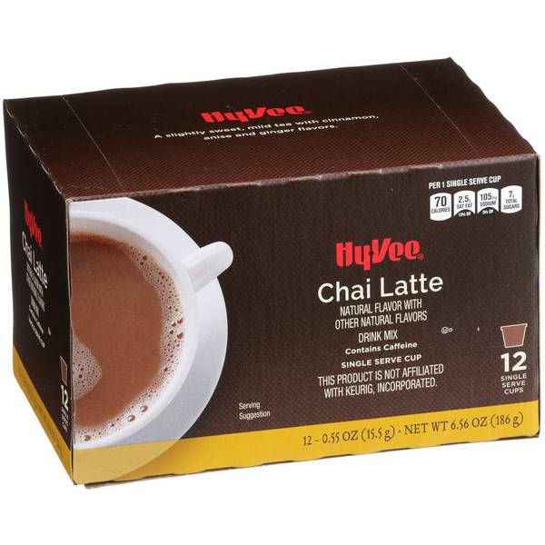 Hy-Vee Chai Latte Single Serve Cups