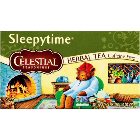Celestial Seasonings Sleepytime Caffeine Free Herbal Tea Bags, 20 CT