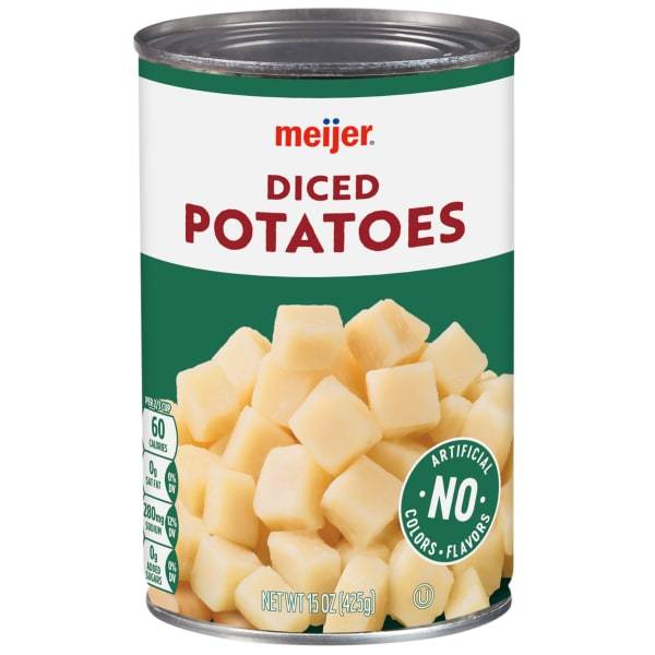 Meijer Canned Diced Potatoes