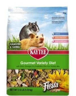 Kaytee Fiesta Max Hamster Gerbil Food, 2.5 Pounds
