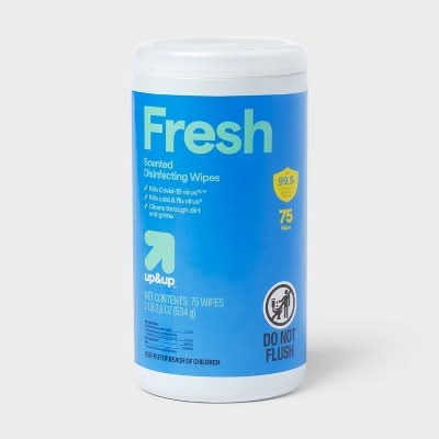 up&up Fresh All Purpose Disinfecting Wipes (534 g, 75 ct)