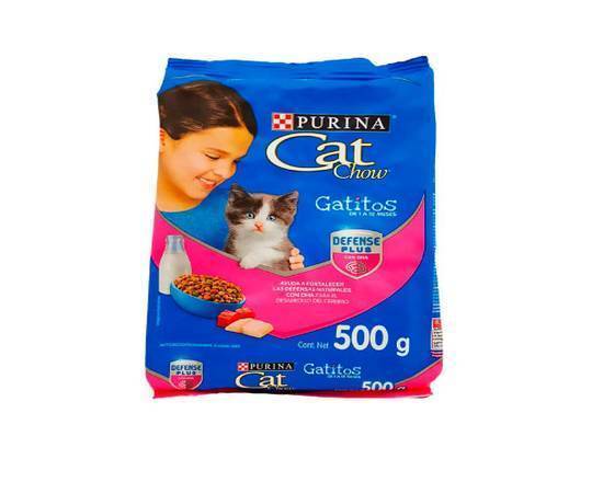 Alimento Seco Para gato Cat Chow gatitos 500 g. 4586
