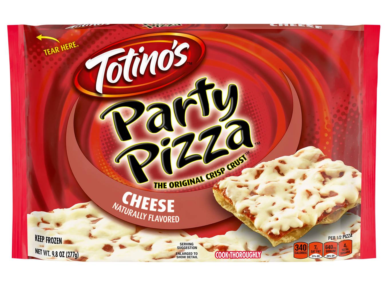 Totino's The Original Crisp Crust Cheese Party Pizza (9.8 oz)