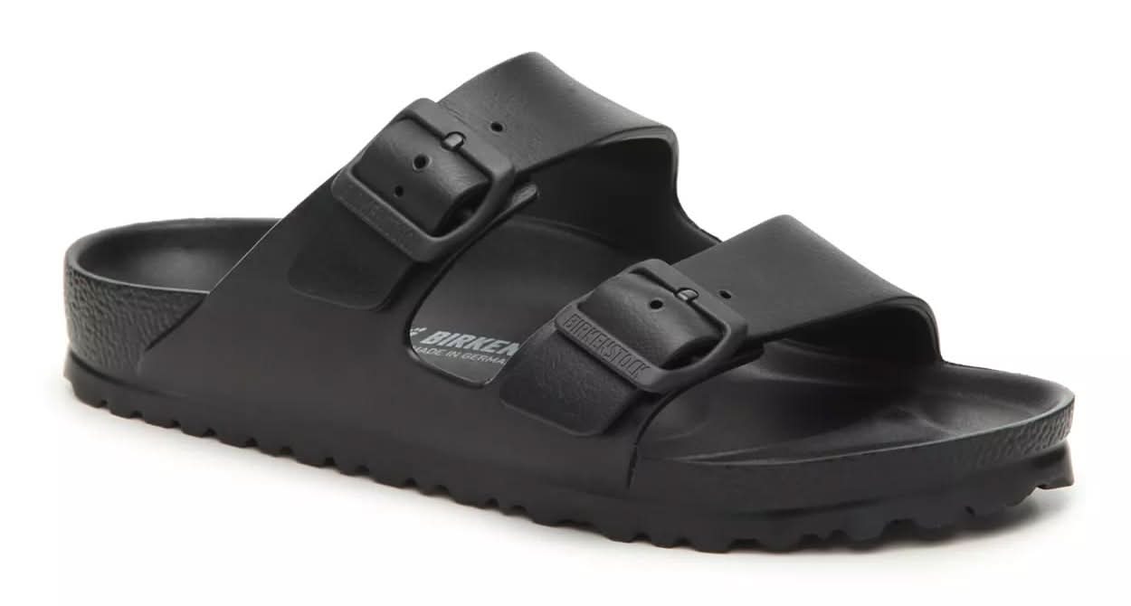 Birkenstock Arizona Essentials Eva Slide Sandal - Women's (Black Medium/Narrow - EU 37 / US Women's 6-6.5 / Men's 4-4.5)