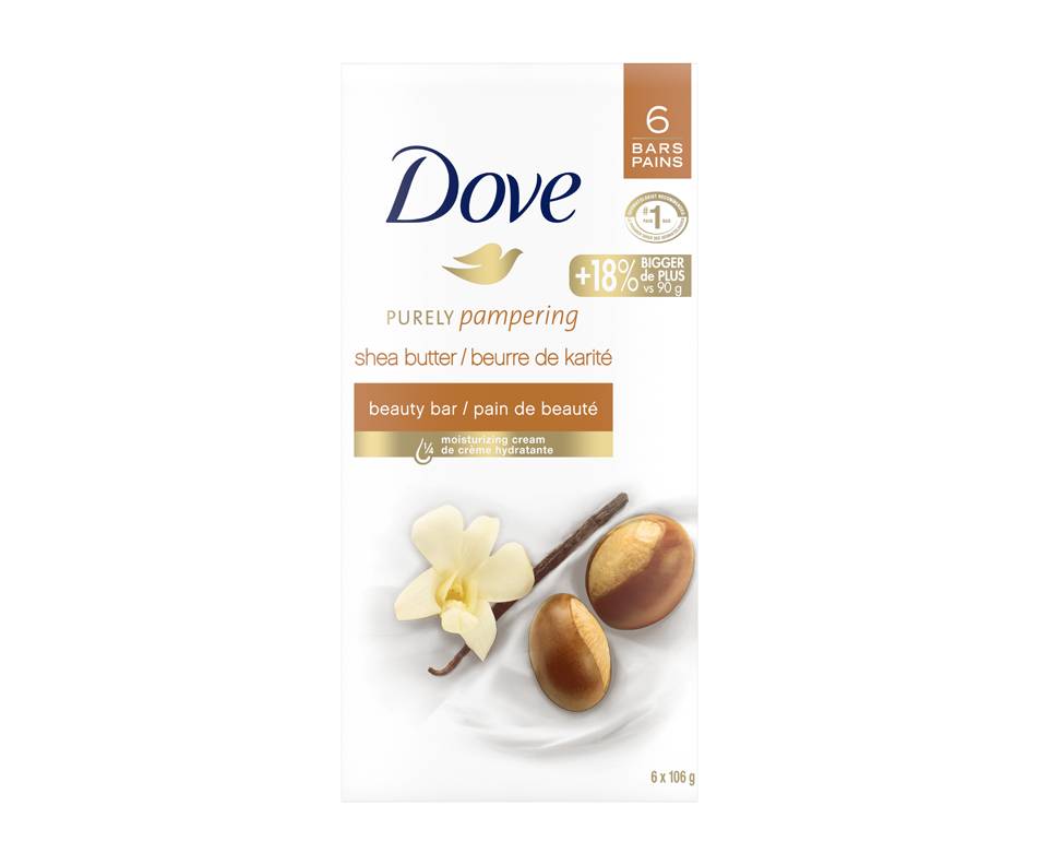 Dove Purely Pampering Shea Butter and Warm Vanilla Beauty Bar