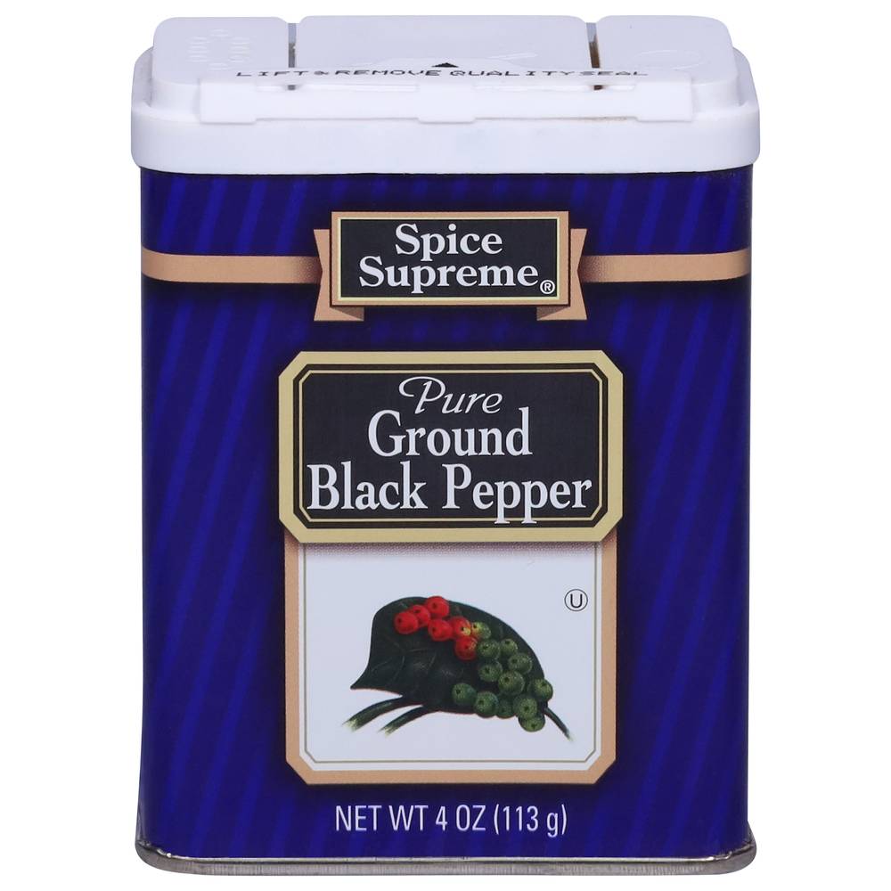 Spice Supreme Pure Ground Black Pepper