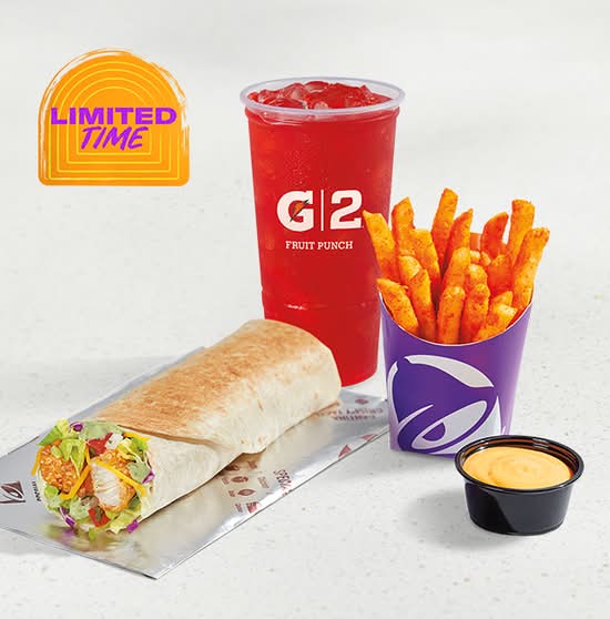 Crispy Chicken Avocado Ranch Combo