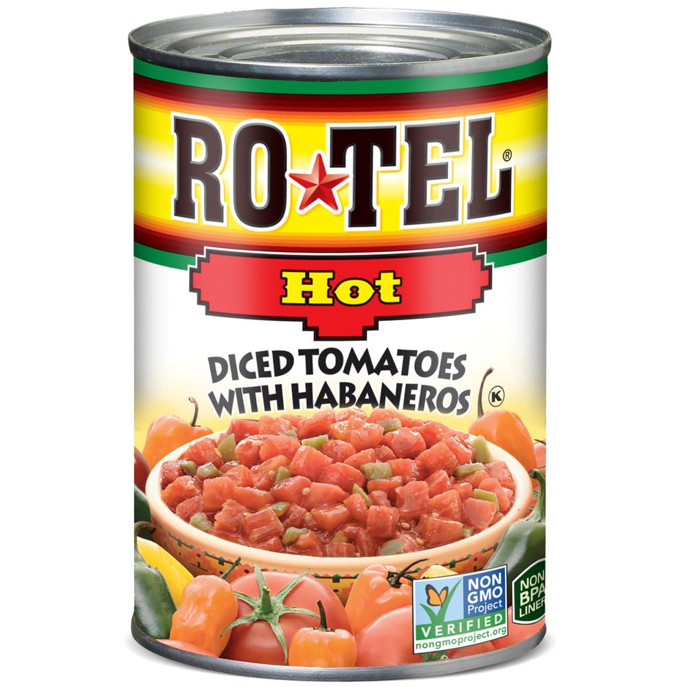 Ro-Tel Hot Diced Tomatoes With Habaneros