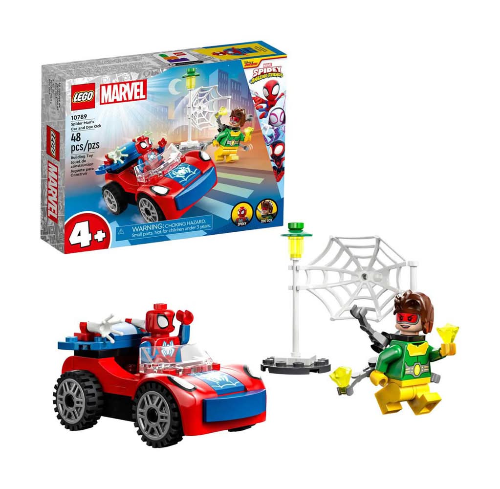 LEGO Marvel Spider-Man's Car and Doc Ock 10789 Building Toy Set (48 ct)