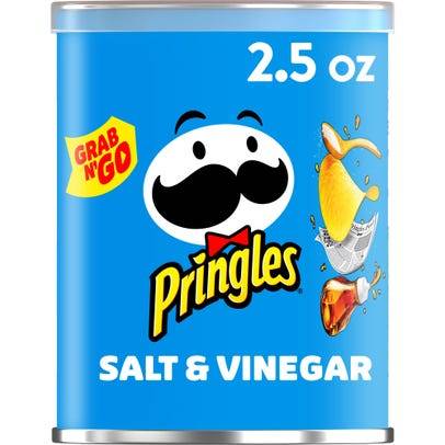 Pringles Grab N' Go Salt & Vinegar Potato Crisps