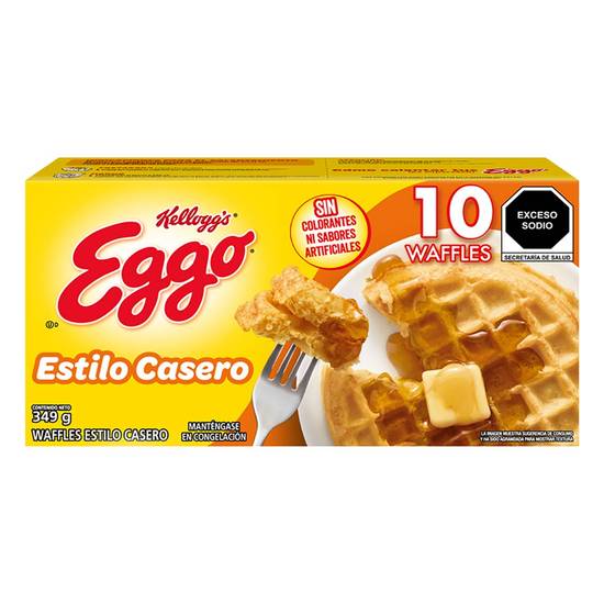 Eggo waffles estilo casero
