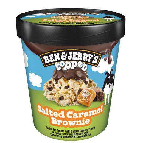 Ben & Jerry's Topped Salted Caramel Brownie Pint