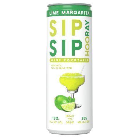 Sip Sip Hooray Margarita Wine Cocktail, Lime (355 ml)