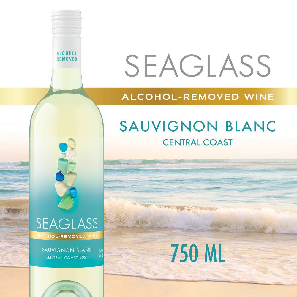 Seaglass Alcohol Removed Sauvignon Blanc Wine (750 ml)