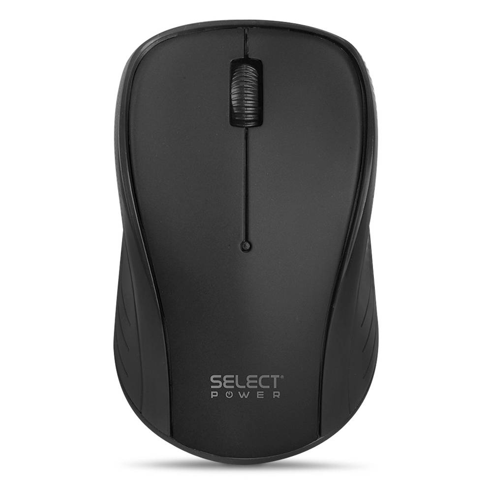 Select power mouse inalámbrico (negro)