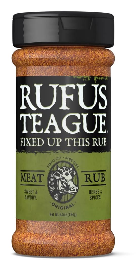 Rufus Teague Bbq Seasoning Meat Meat Rub 6.5 Oz