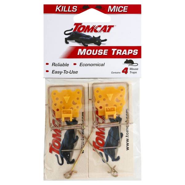 Tomcat Mouse Traps (4 ct)