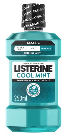 Listerine Essentials Cool Mint Mouthwash (250ml)
