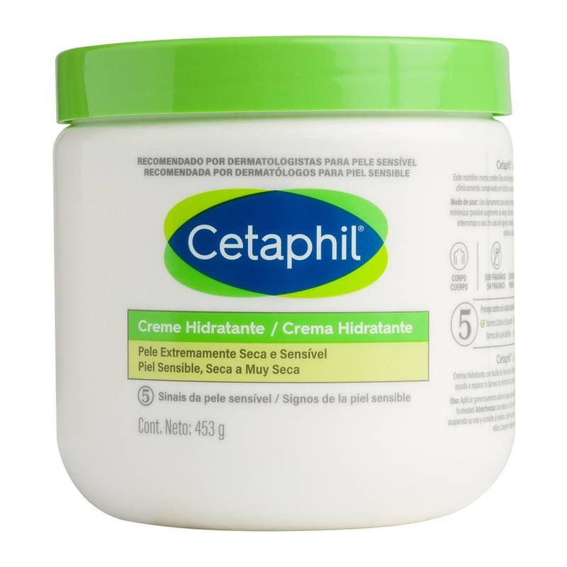 Cetaphil crema corporal humectante (tarro 453 g)
