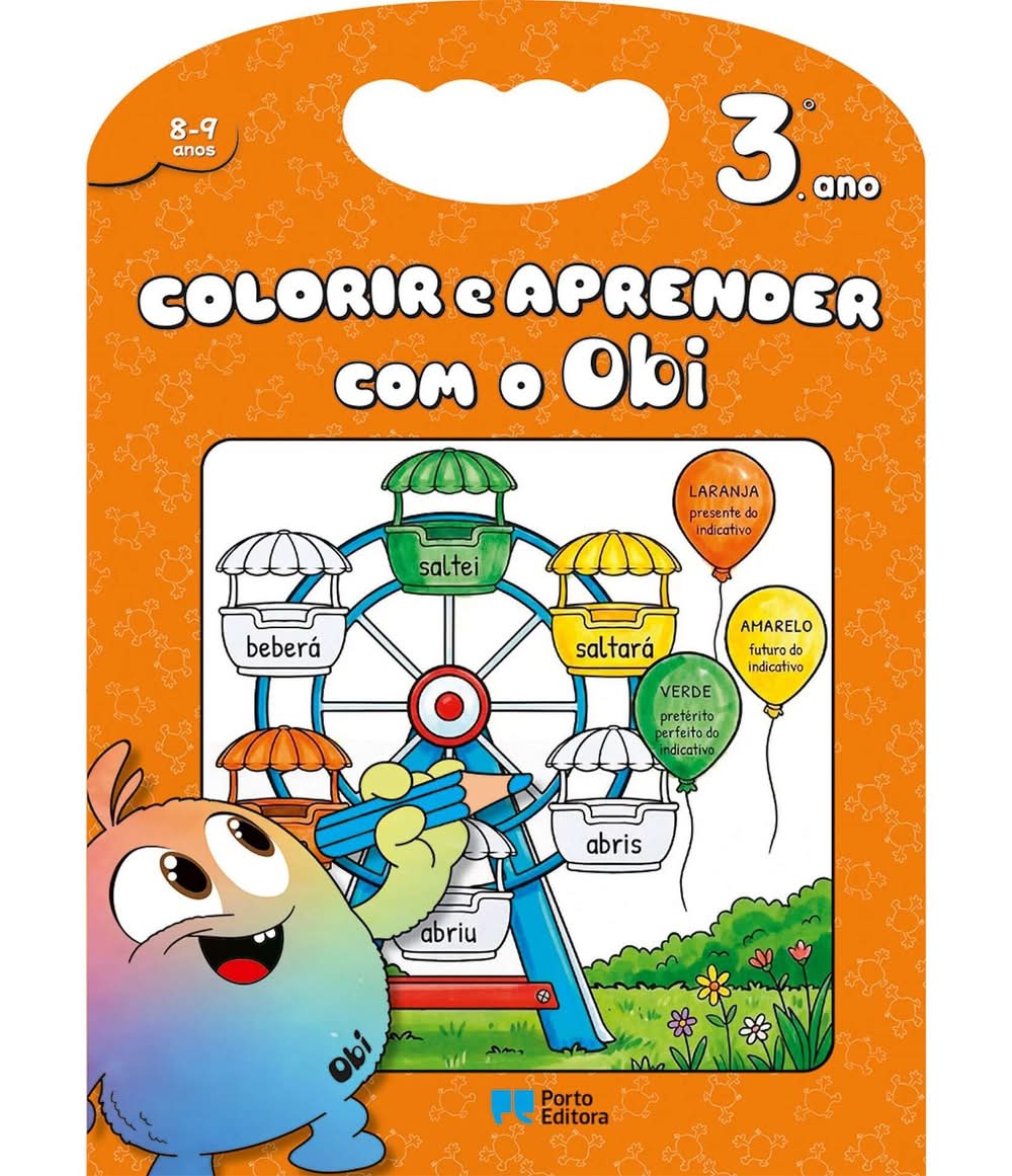 Colorir e Aprender com o Obi - 3.º Ano