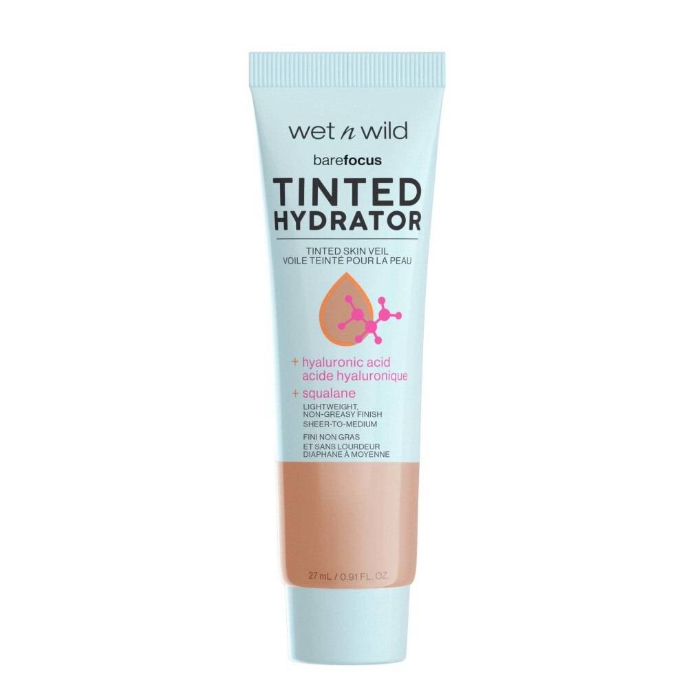 Wet N Wild Bare Focus Tinted Hydrator-Light Moisturiser For Glowing Skin (tan medium deep)