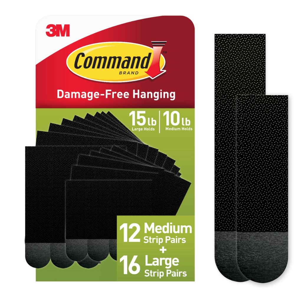 Command Foam 12-lb Capacity Damage-free picture hanger 28 - Pack
