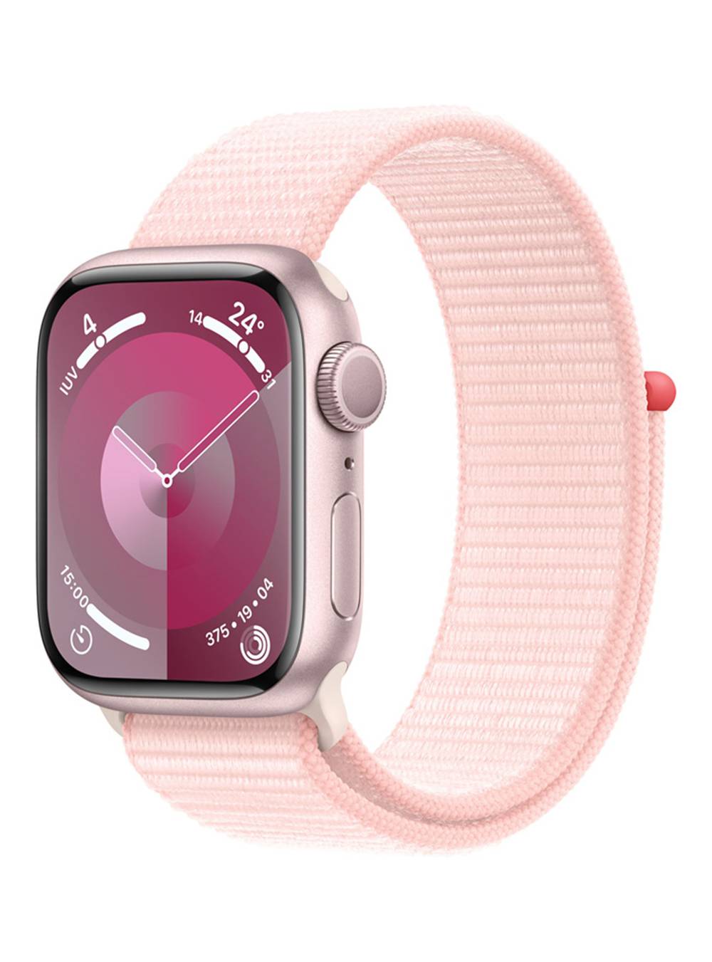 Apple applewatch series9 gps 41mm caja aluminio y correa loop rosado