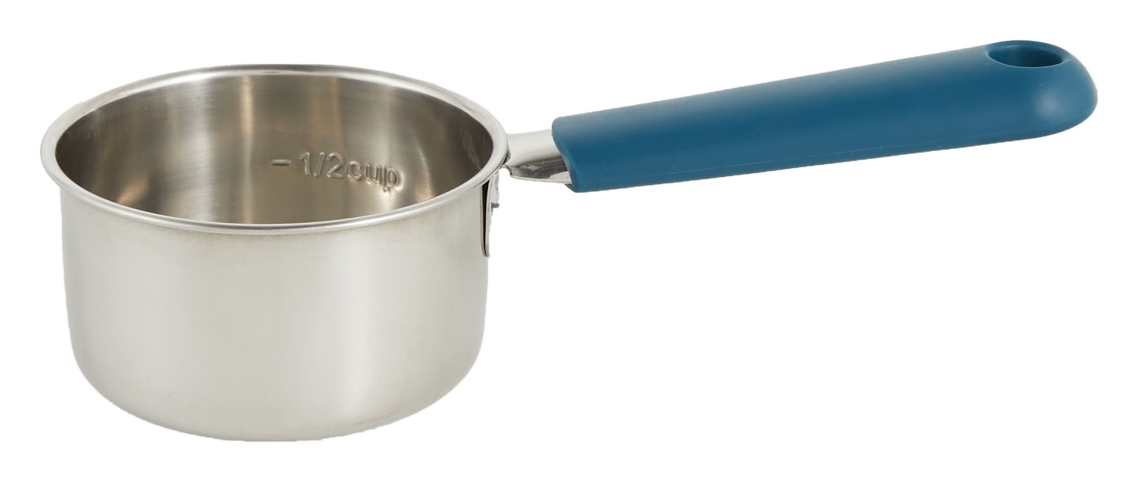 Top Paw® Stainless Steel Food Scoop, 1-cup (Color: Blue, Size: 1 C)