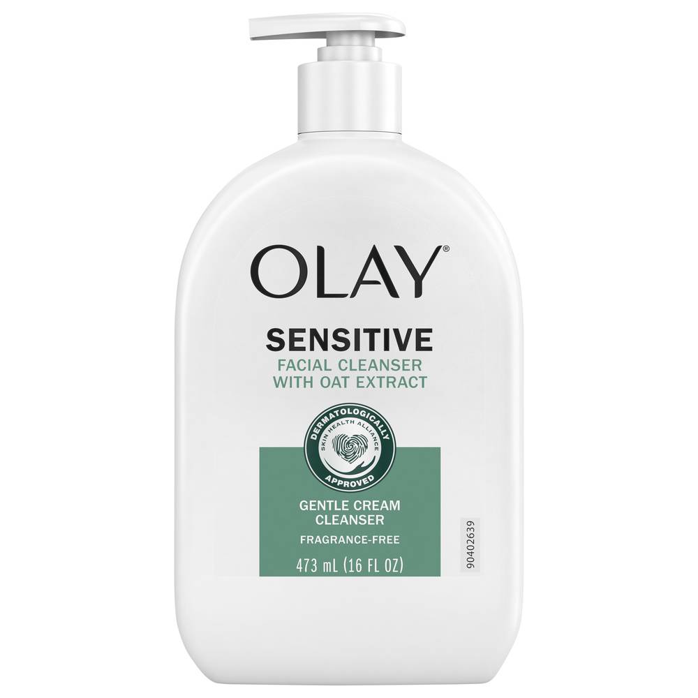 Olay Sensitive Facial Cleanser With Oat Extract