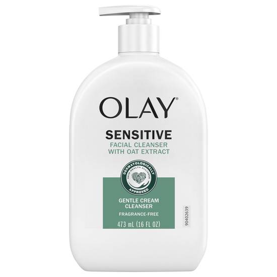 Olay Sensitive Facial Cleanser With Oat Extract