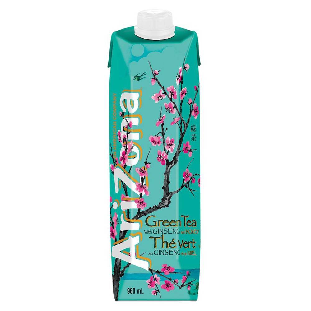 AriZona Green Tea With Ginseng and Honey (960 ml)