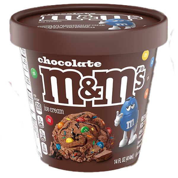 M&M'S Chocolate with M&M'S Minis Ice Cream 14oz