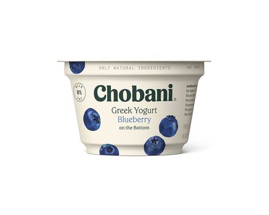 Order Chobani Greek Yogurt Blueberry 5.3oz food online from Chevron Extramile store, Everett on bringmethat.com