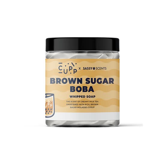Brown Sugar Boba Whipped Soap