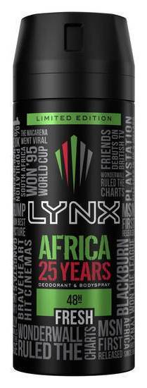 Lynx B/Spray Africa 6 * 150 mL