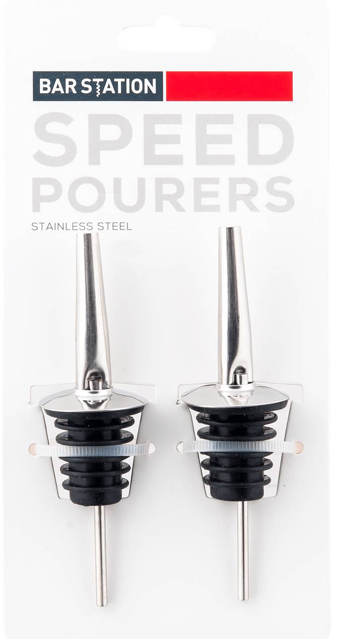 Bar Station Speed Pourers 2Pk